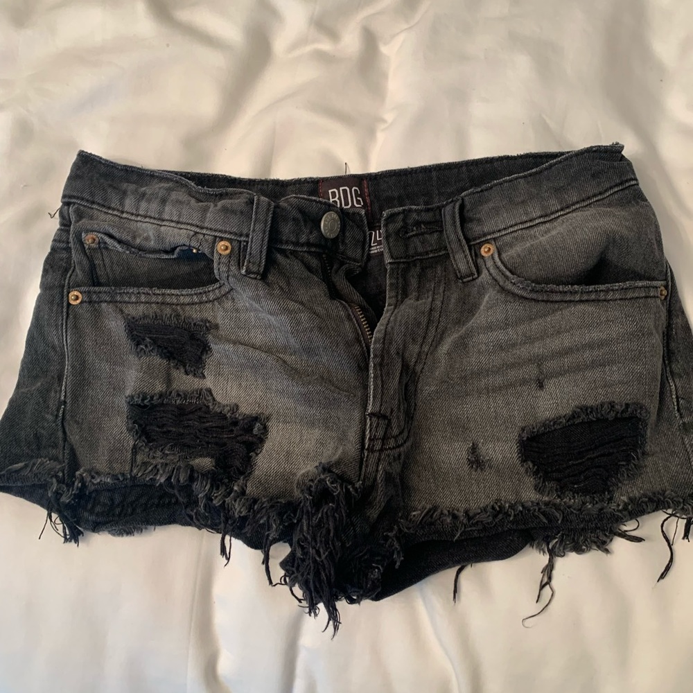 Urban Outfitters Essential Mid-Rise Jean Shorts